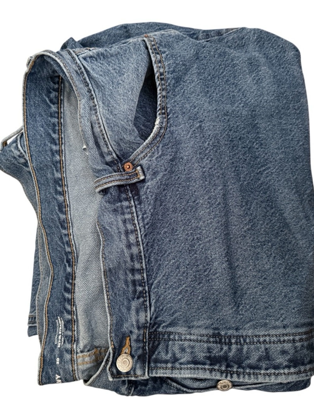 Old Navy Women’s Stonewash Blue Jeans - Size 30 - Extra High Rise/Straight